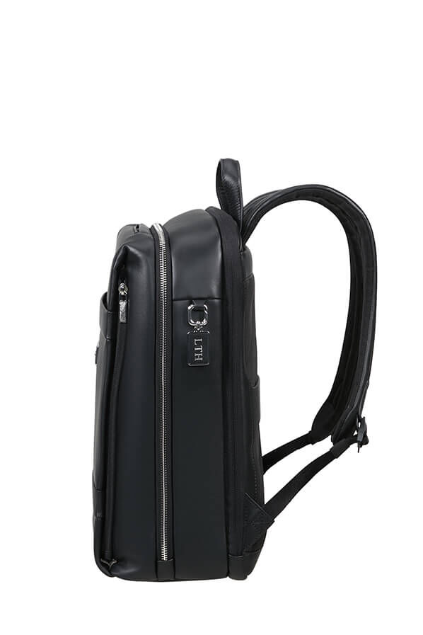 Image Biz Leather Ryggs&auml;ck 14.1" | Samsonite Image Biz Leather Backpack 14.1'  Black