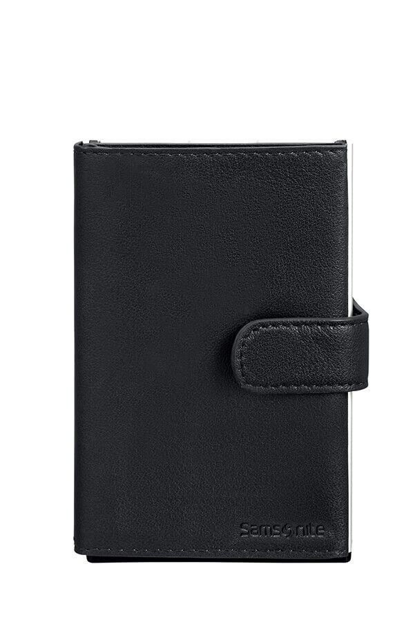Samsonite Alu Fit 202 - Slide-up Wallet  Black