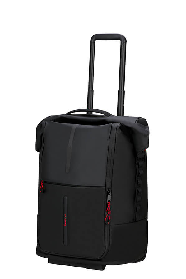 Samsonite Ecodiver Foldable Duffle with wheels 4-in-1  Black