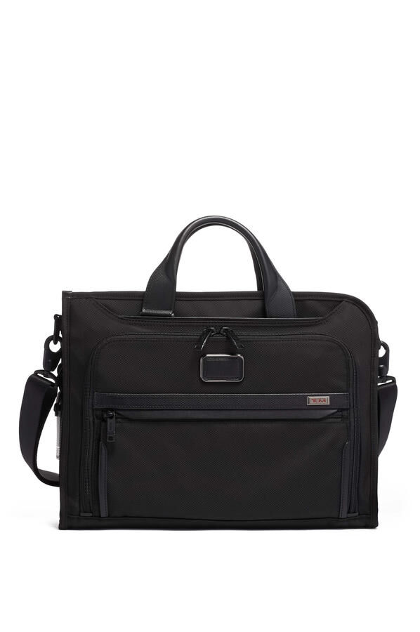 TUMI Alpha 3 SLIM DELUXE PORTFOLIO Black
